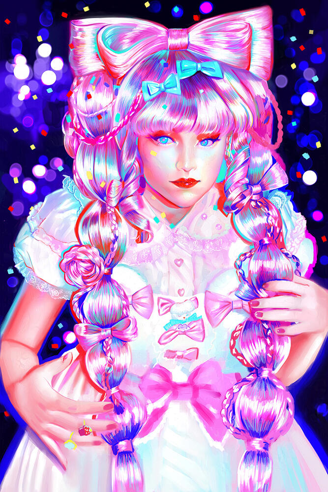 Self Portrait - Harajuku Manga, Anime, Harajuku, Portrait, Kawaii
