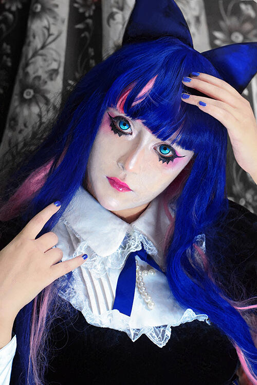 Stocking from Stocking Anarchy Stocking, Stocking Anarchy, Anime, Cosplay, Panty and Stocking with Garterbelt, Anime Cosplay, Pracheta Banerjee
