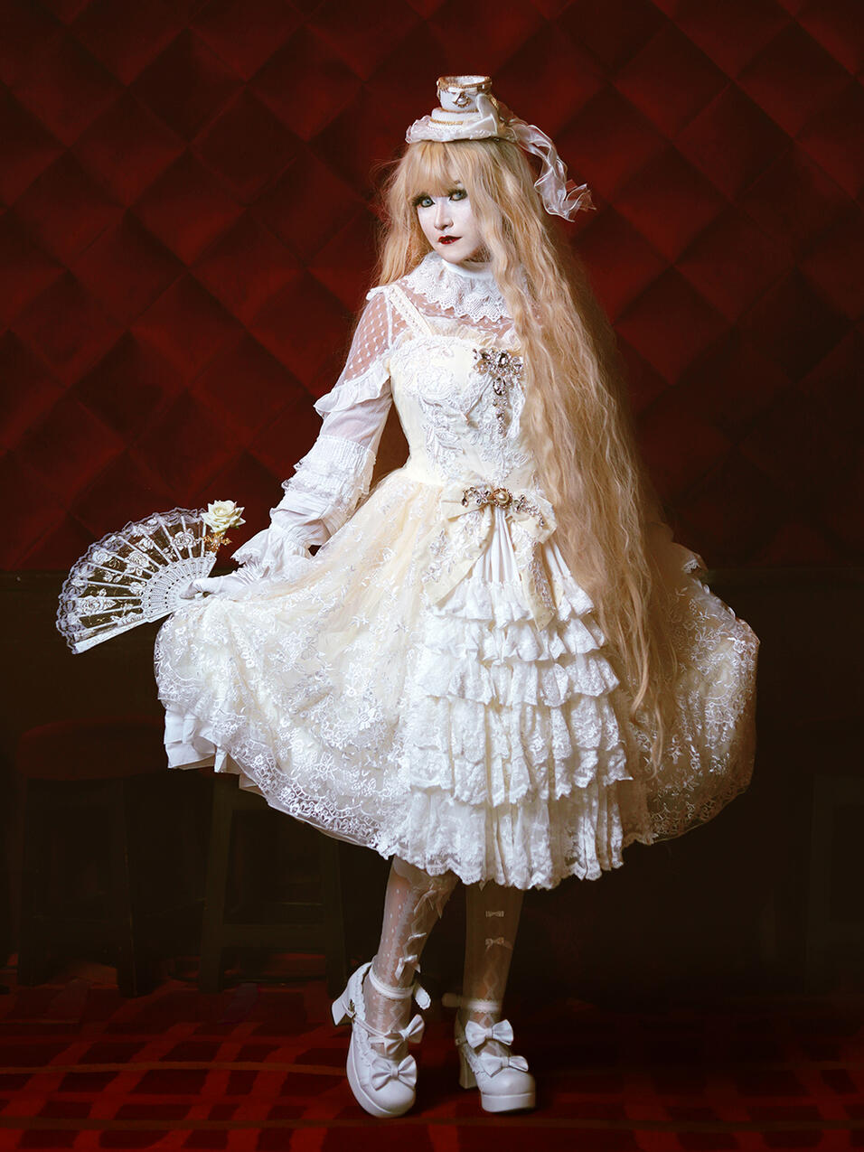 Shiro Lolita Manga, Anime, Harajuku, Portrait, Kawaii, Shiro Lolita, Fashion, Alt Fashion, EGL, CGL